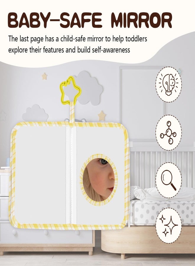 Vorruil My First Family Soft Photo Album, Elephant Cloth Photo Book Memory Keepsake Shower, First Year Gift Pictures Holds for Newborn 5.5x7inches - Image 5